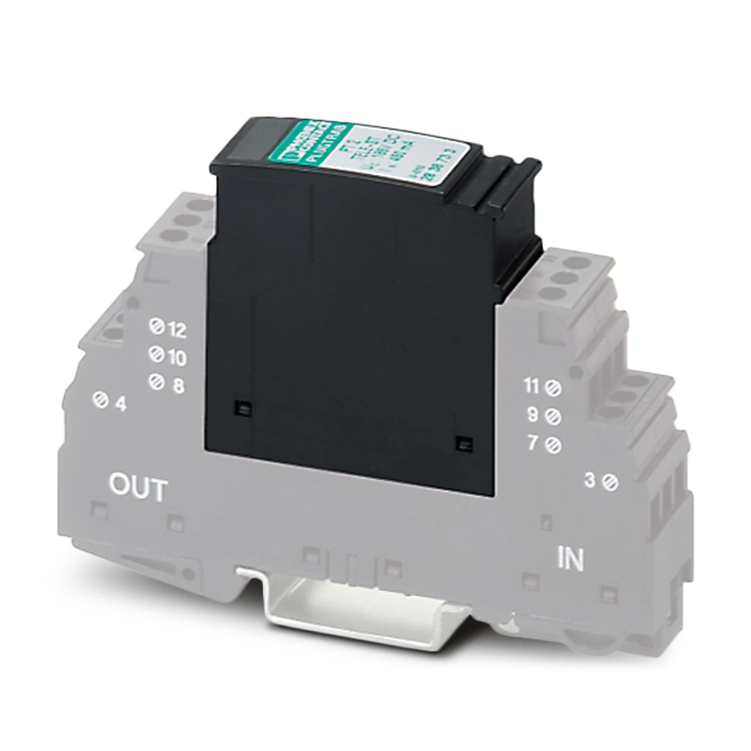 PT 1X2-BE - Surge protection base-element - 2856113 PT 1X2-BE - Surge protection base-element - 2856113