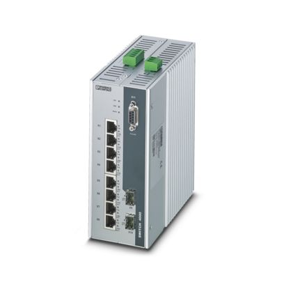 FL SWITCH 4000T-8POE-2SFP - Industrial Ethernet Switch - 1026923