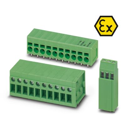 Blocs de jonction pour C.I. pour zones ATEX