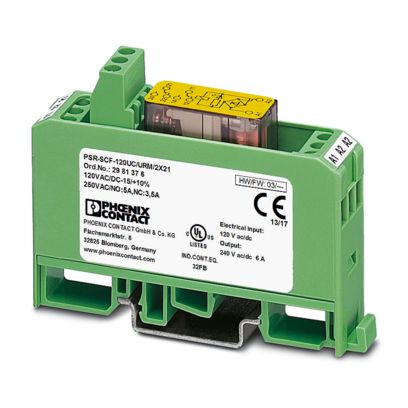 PSR-SCF-120UC/URM/2X21 - Koppelrelais