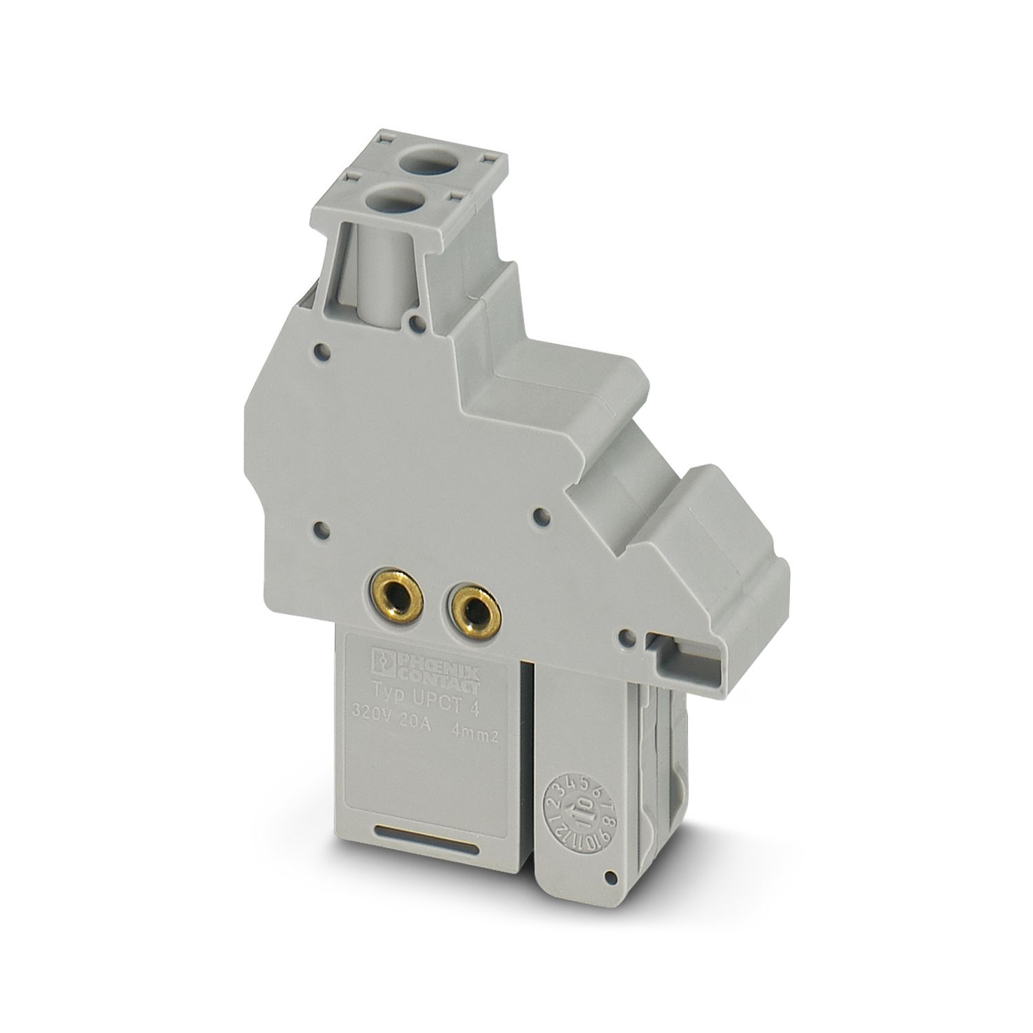 UTME 4-CT/1P - Test disconnect terminal block - 3057432 UTME 4-CT/1P - Test disconnect terminal block - 3057432