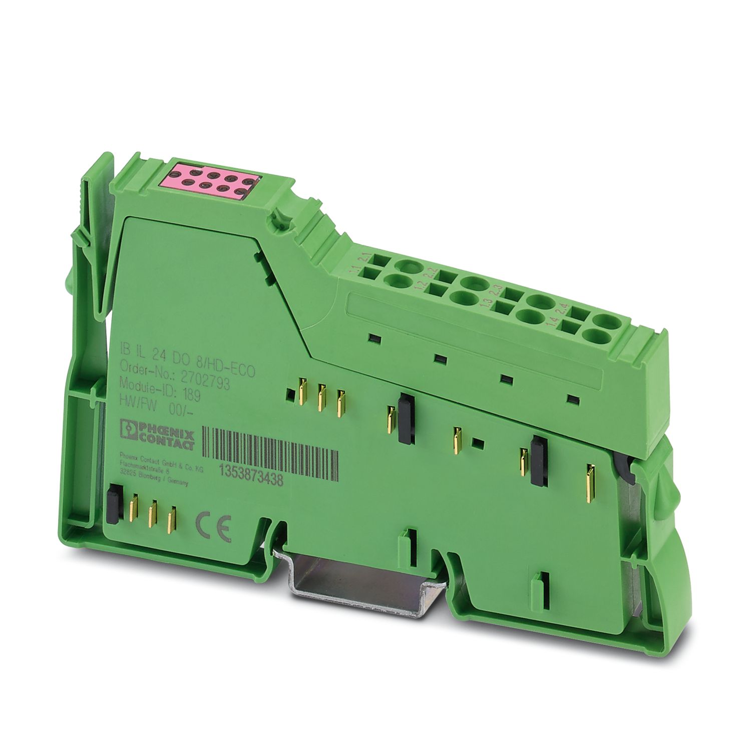 IB IL 24 DO 8/HD-ECO - Digital module - 2702793 | Phoenix IB IL 24 DO 8/HD-ECO - Digital module - 2702793 | Phoenix
