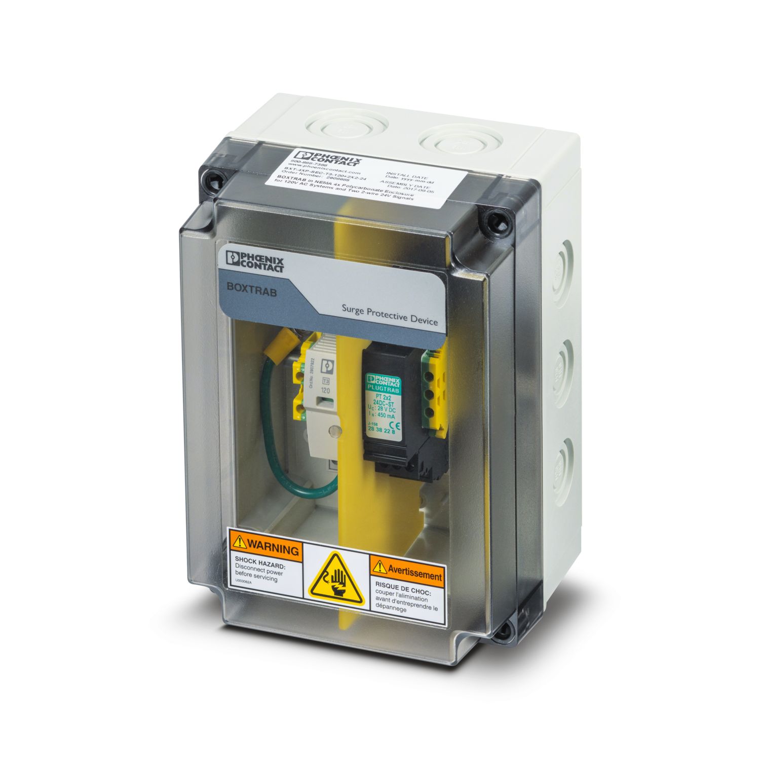S-PT-1X2-24DC - Surge protection device - 2880668 | Phoenix Contact
