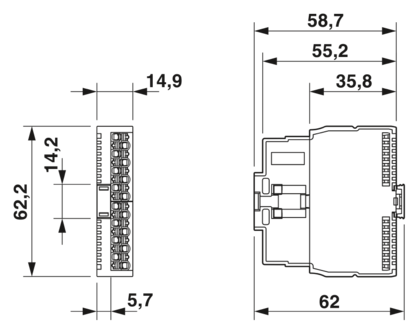 数字量模块-AXL SE DO16/1 NPN