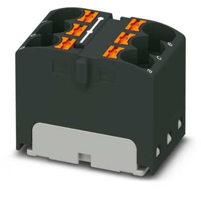 PTFIX 6X4 BK - Verteilerblock