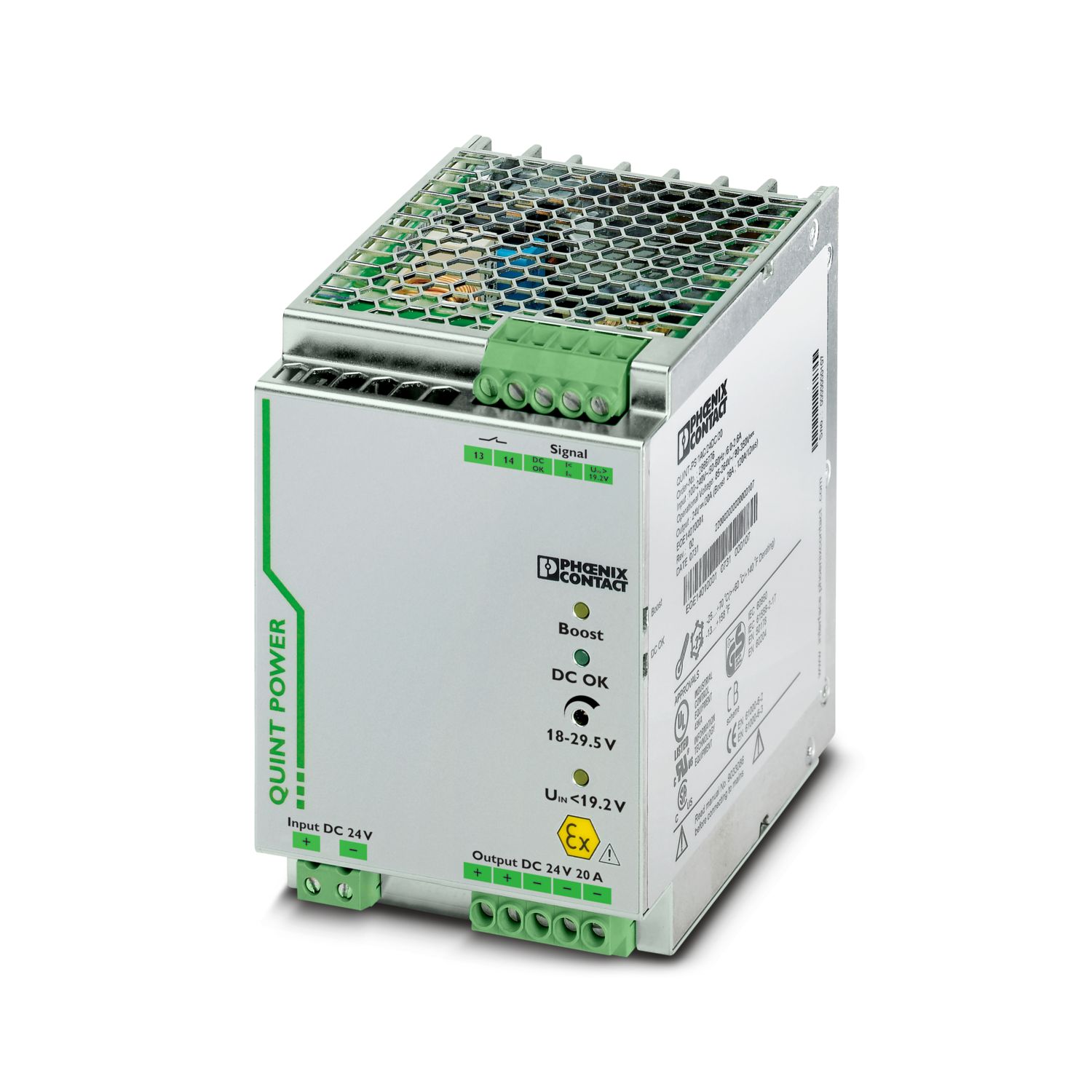 QUINT-PS/24DC/24DC/20/CO - DC/DC converter, protective QUINT-PS/24DC/24DC/20/CO - DC/DC converter, protective