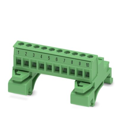 UMSTBHK 2,5/10-G BD:1-10 - DIN rail connector - 1834657
