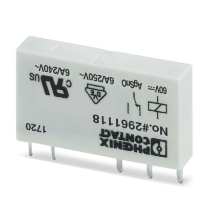 REL-MR- 60DC/21 - Single relay - 2961118 | Phoenix Contact