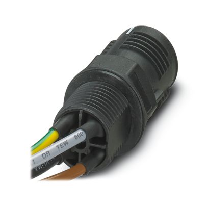 QPD W 3PE1,5 M20 1,0 BK - Panel feed-through - 1414682 QPD W 3PE1,5 M20 1,0 BK - Panel feed-through - 1414682