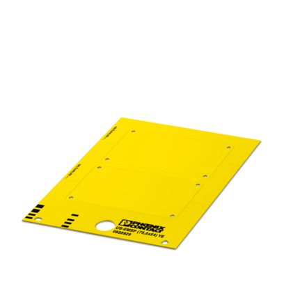US-EMSP (75,6X54) YE - Device marker - 0828929 | Phoenix Contact