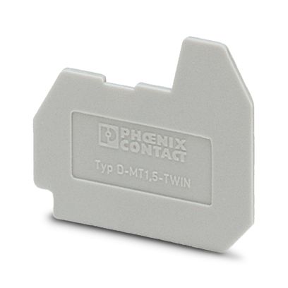 D-MT 1,5-TWIN - End cover - 3002979 | Phoenix Contact