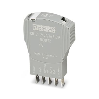 CB E1 24DC/1A S-C P - 电子设备断路器- 2800922 | Phoenix Contact