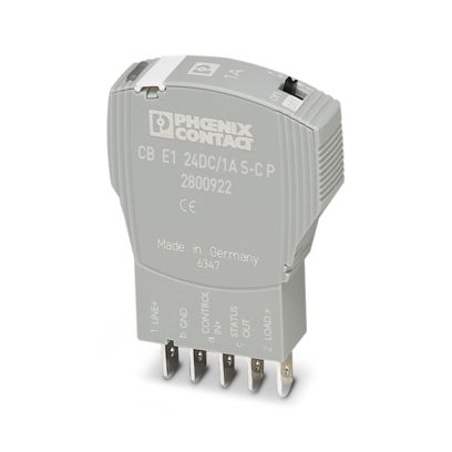 CB E1 24DC/1A S-C P - Electronic circuit breaker (2800922)
