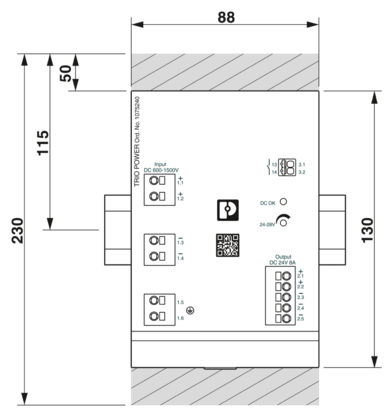 DC/DC转换器-TRIO-PS-2G/1500DC/24DC/8