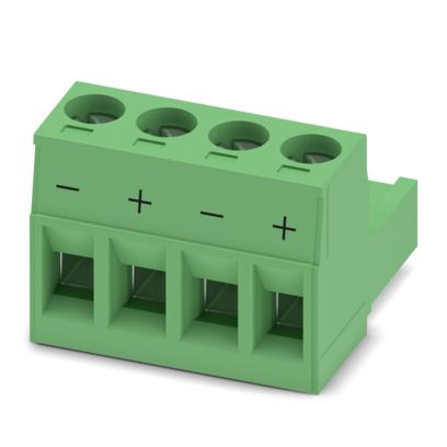 MSTB 2,5/ 4-ST BD:-,+ - Leiterplattenstecker
