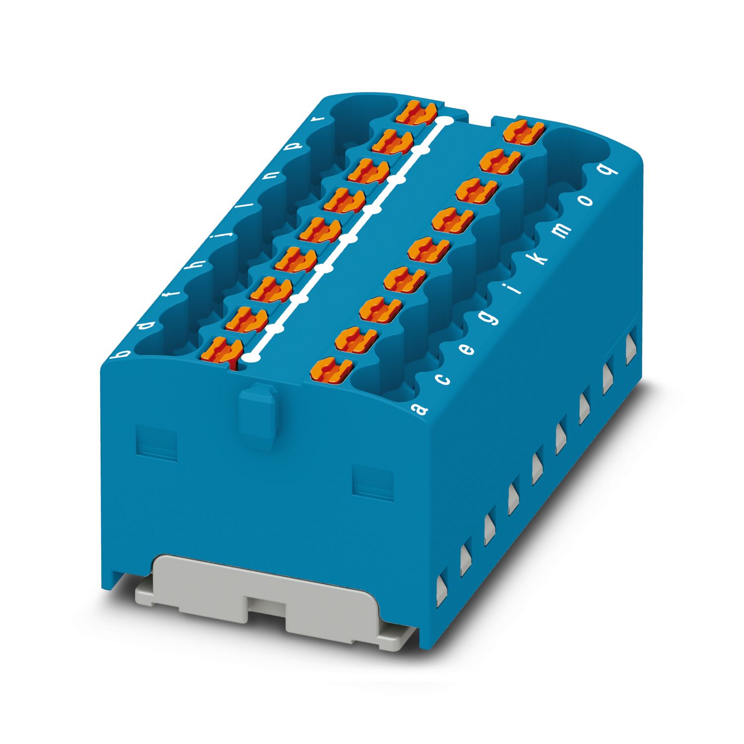 PTFIX 18X1,5 BU - Distribution block - 3002764 | Phoenix Contact