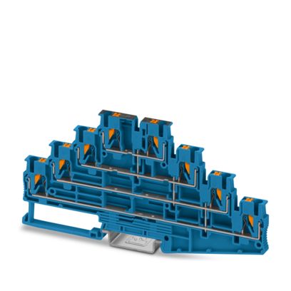 PT 2,5-4PV BU - Mehrstockklemme