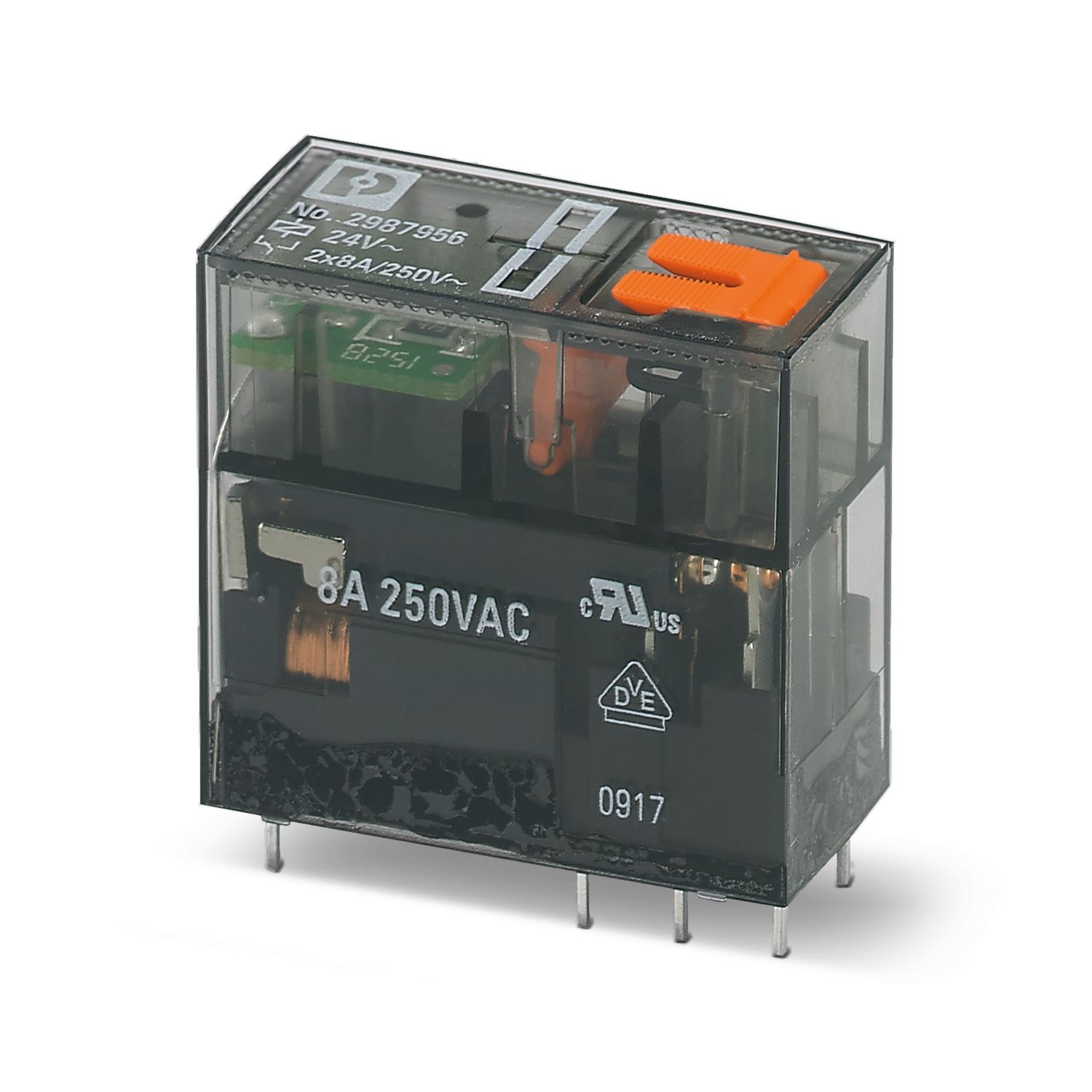 REL-MR- 24AC/21-21/MS - Single relay - 2987956 | Phoenix Contact REL-MR- 24AC/21-21/MS - Single relay - 2987956 | Phoenix Contact