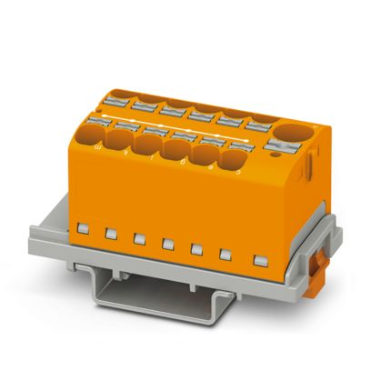 PTFIX 10/12X4-NS35 OG - Distribution block (3273632)