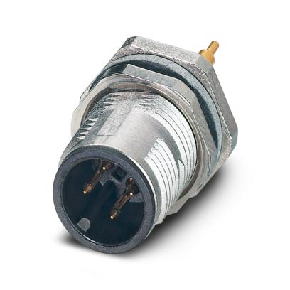 设备连接器 板后安装-SACC-DSI-MS-4CON-M12-SCO SHX