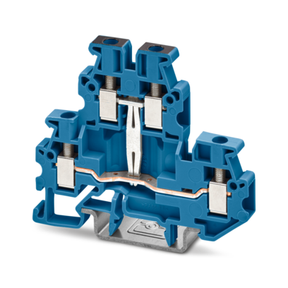 微型直通式接线端子-MUTTB 2,5-PV BU