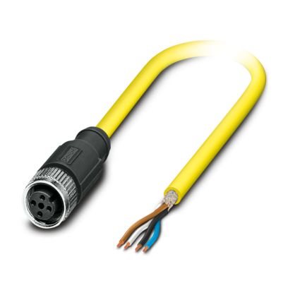 SAC-4P-15,0-542/M12FS SH BK - Sensor/actuator cable - 1417970 