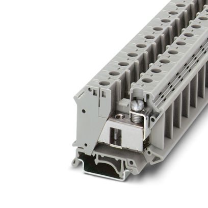 DIN Rails - Accessory, Iron, Mounting Bracket for Terminal Blocks, 25  Degree Angle