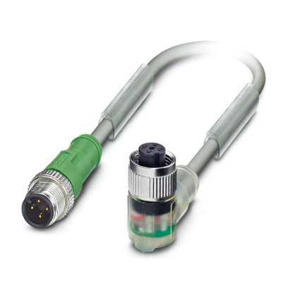 SAC-4P-M12MS/0,6-800/M12FR-3L - Sensor-/Aktor-Kabel