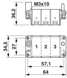HC-M-B10-MF-H - Module carrier frame - 1417404 | Phoenix Contact
