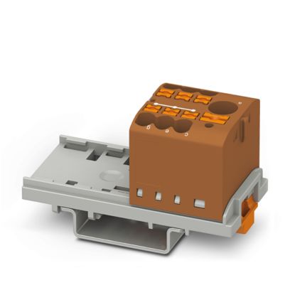 PTFIX 6/6X2,5-NS35 BN - Verteilerblock