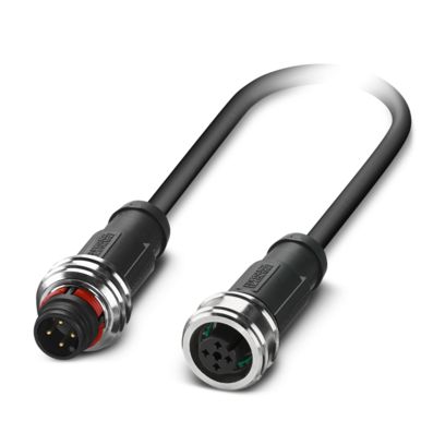 SAC-4P-P12MS/ 0,3-PUR/P12FS - Sensor-/Aktor-Kabel