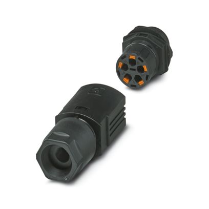 IPD WD 5P2,5 M25 BK - Panel feed-through (1047345)