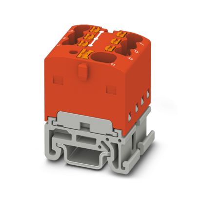 PTFIX 4/6X1,5-NS15A RD - Distribution block - 1047492 | Phoenix Contact