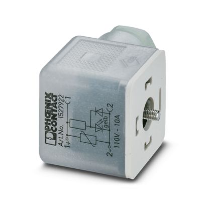 SACC-V-3CON-PG9/A-1L-SV 120V - Valve connector (1527922)