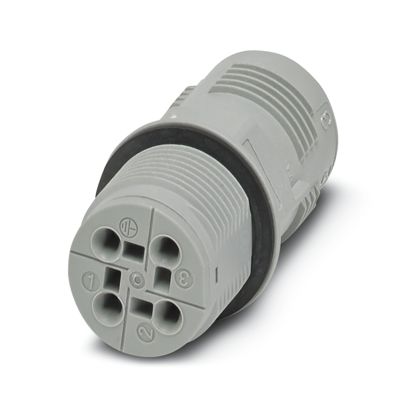 QPD W3PE2,5 M25 DT GY - Panel feed-through (1423968)