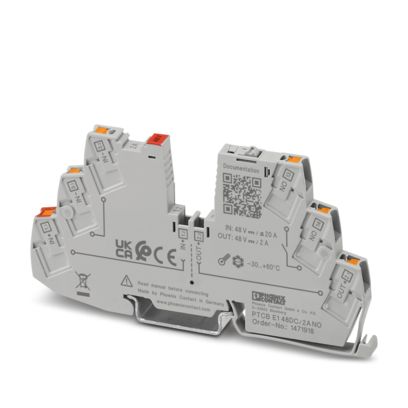 PTCB E1 48DC/2A NO - Electronic circuit breaker - 1471918 