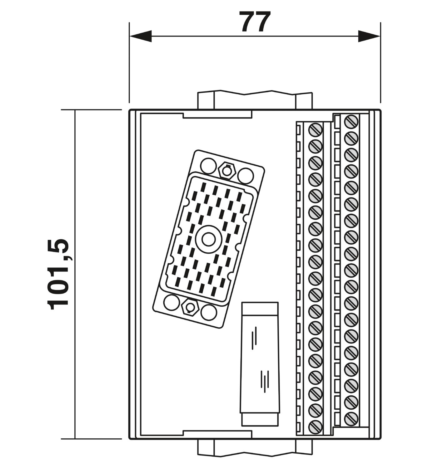 UMK- EC38/38-XOL - Termination board - 2976284 | Phoenix Contact