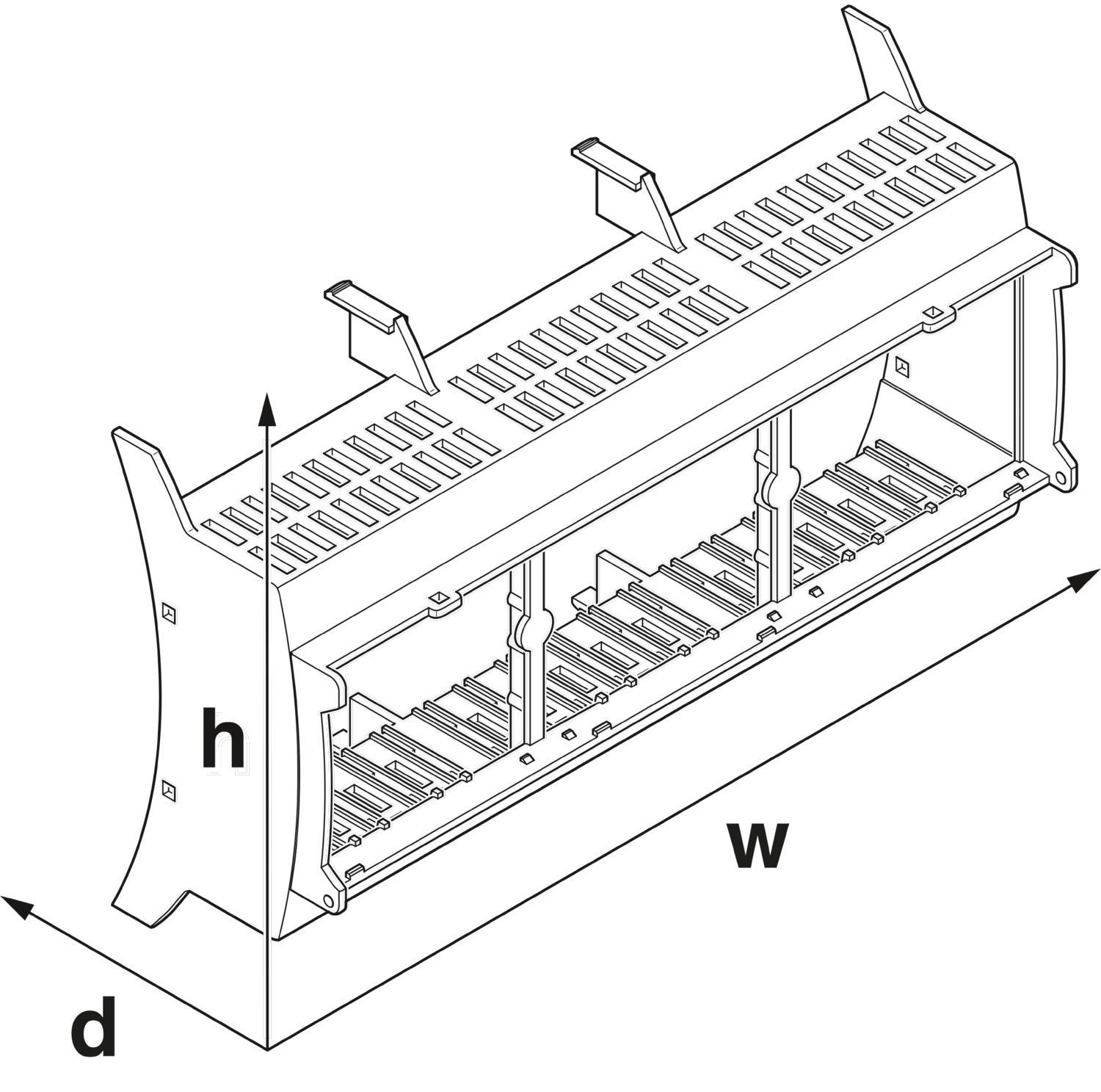 BC 107,6 OT U22 KMGY - Upper housing part - 2896089 BC 107,6 OT U22 KMGY - Upper housing part - 2896089