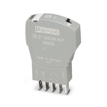 CB E1 24DC/8A NO P - Electronic circuit breaker (2800906)