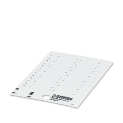 US-EMLSP (28X10) CUS - Marker zum Aufkleben, Schrauben oder Nieten