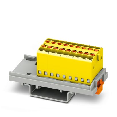 PTFIX 18X1,5-NS35 YE - Verteilerblock