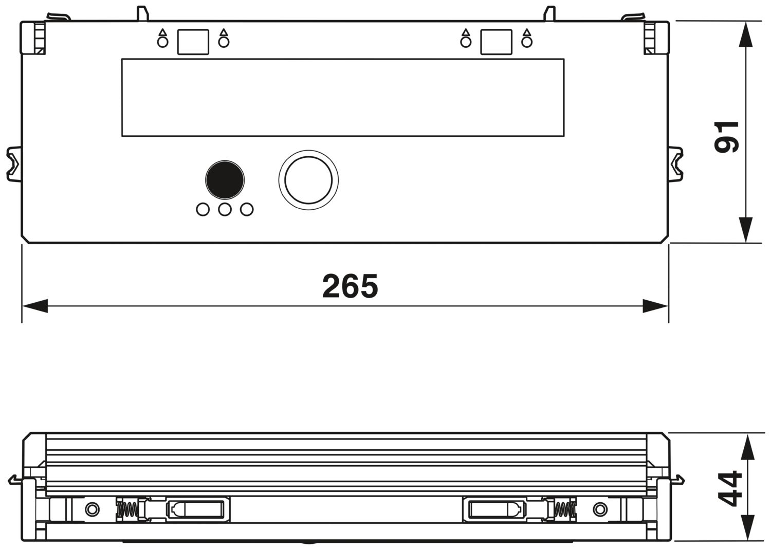 PLD E 608 W 265 - LED enclosure light - 2702224 | Phoenix