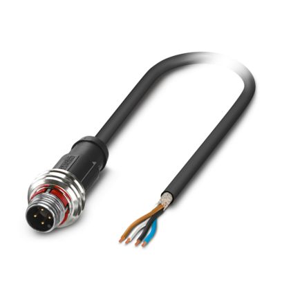 SAC-4P-P12MS/10,0-PUR SH - Sensor-/Aktor-Kabel