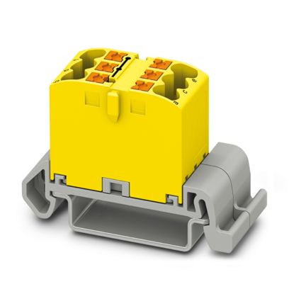PTFIX 6X2,5-NS35A YE - Verteilerblock