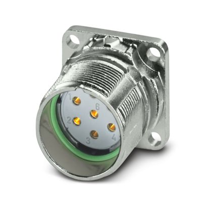 M23-07S1N8AWB00S - Gerätesteckverbinder Vorderwand