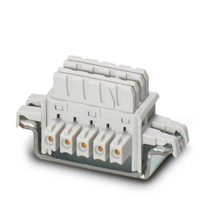 ME 6,2 TBUS-2 1,5/5-ST-3,81KMGY - DIN rail bus connectors 