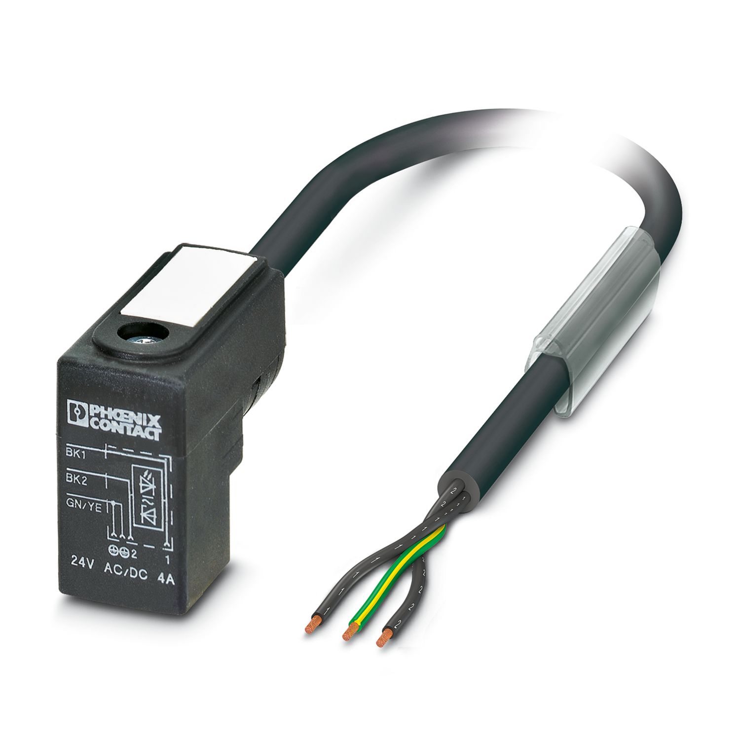 SAC-3P- 3,0-PUR/C-1L-Z - Sensor/actuator cable - 1435548 SAC-3P- 3,0-PUR/C-1L-Z - Sensor/actuator cable - 1435548