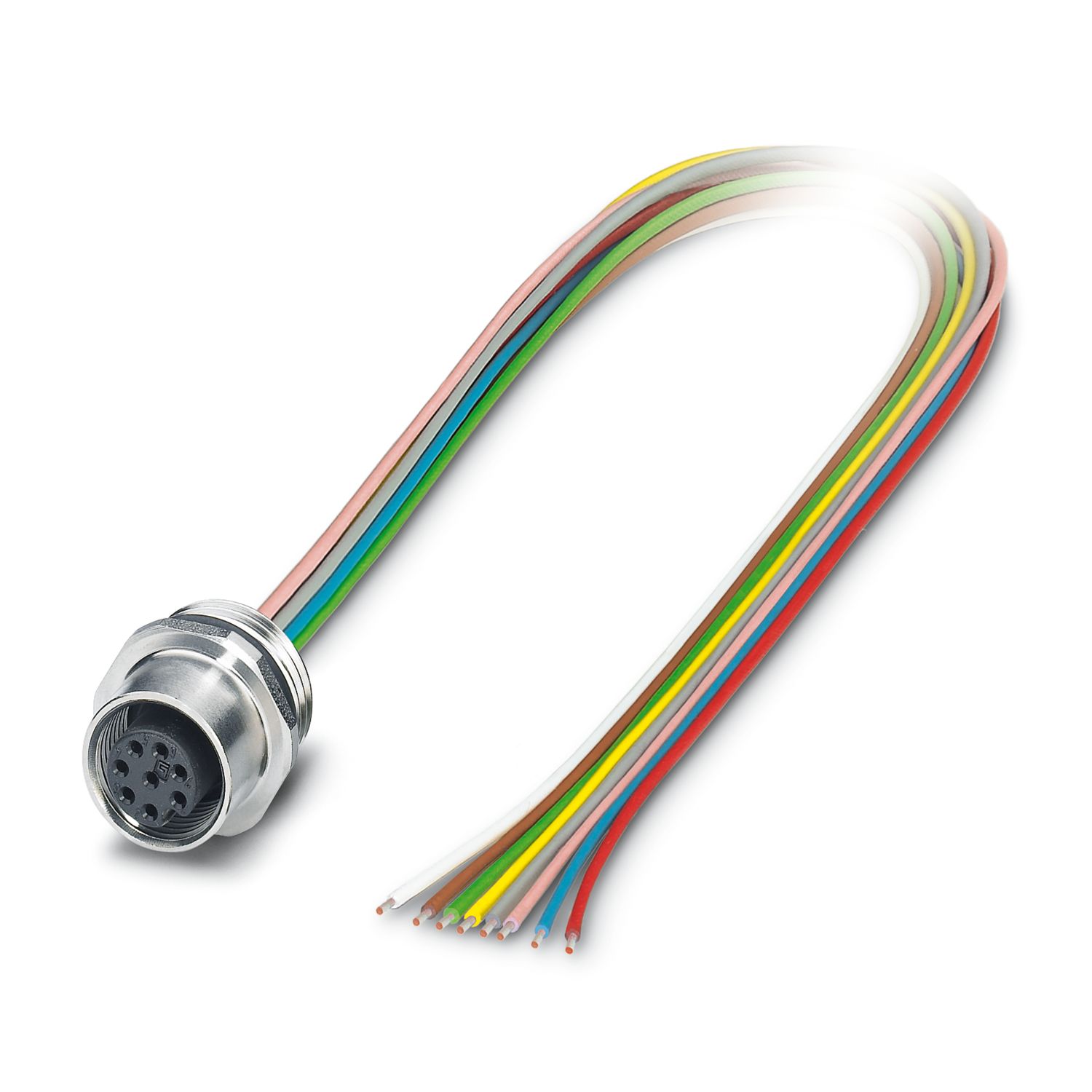 SACC-E-M12FS-8CON-M16/0,5 VA - Device connector front mounting - 1458842 | Phoenix Contact SACC-E-M12FS-8CON-M16/0,5 VA - Device connector front mounting - 1458842 | Phoenix Contact