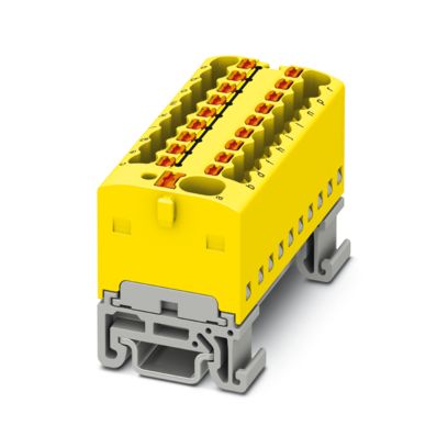 PTFIX 4/18X1,5-NS15A YE - Verteilerblock