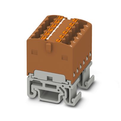 PTFIX 12X1,5-NS15A BN - Verteilerblock